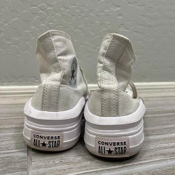 high top white converse - Picture 4 of 5